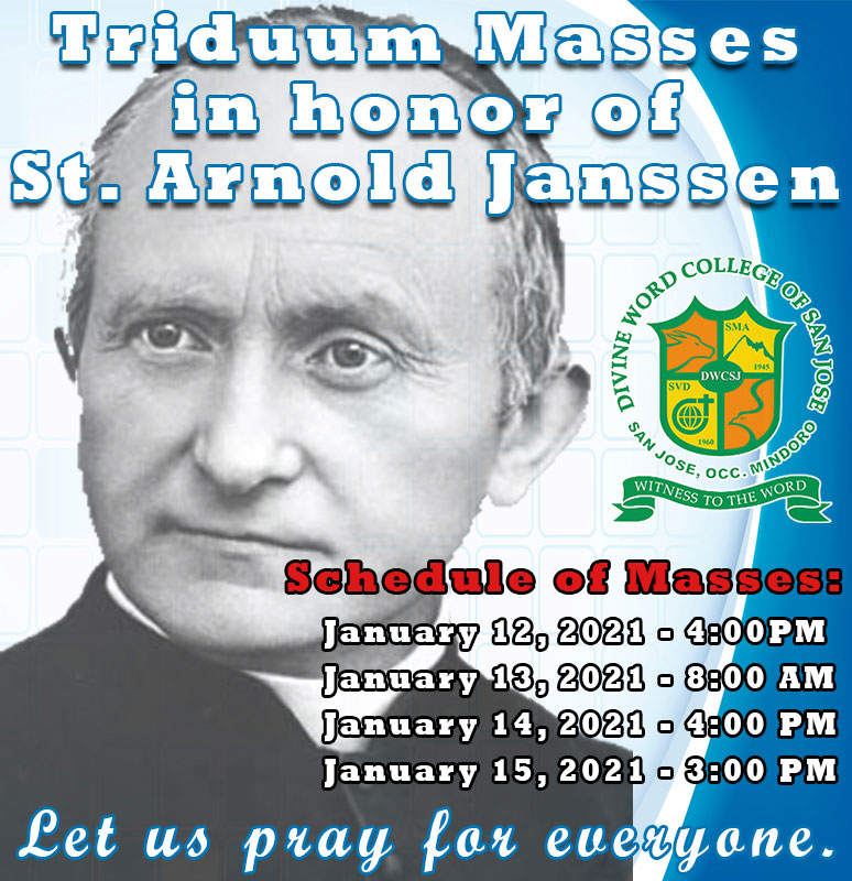 Schedule of Triduum Masses img